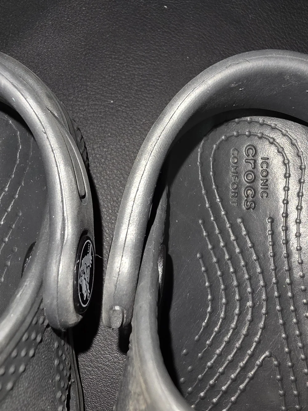 CROCS Black Kids Clog Sandals with Fun Character Charms